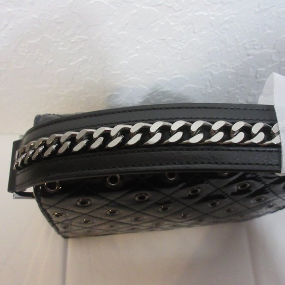 Vera Bradley Cole Mini Shoulder Bag Glossy NAVY MSRP $575 Limited Edition NWT! - Picture 5 of 15